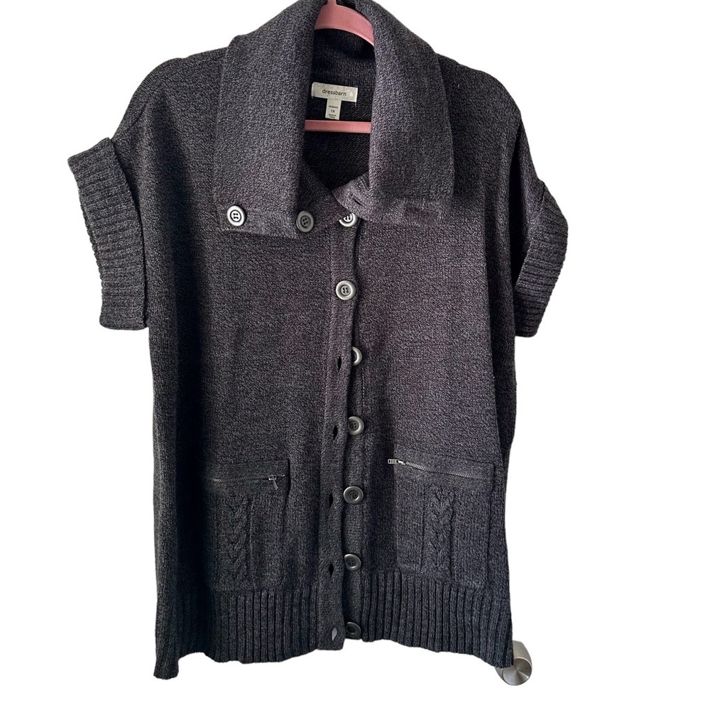Dressbarn Woman’s Sweater Cardigan Button Down Size 1X